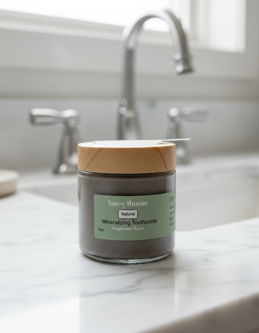 Natural Remineralizing Toothpaste