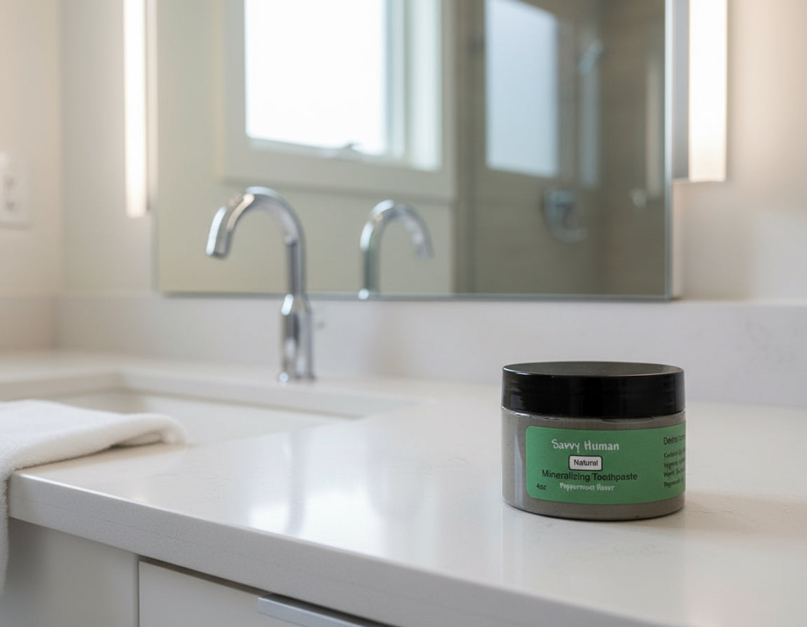 Natural Remineralizing Toothpaste